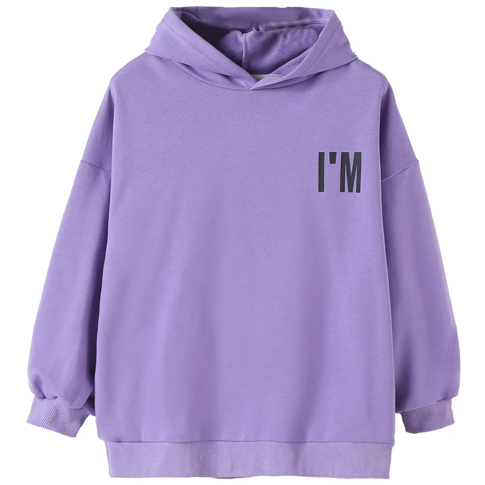 

Girls Sweater Kids Casual Clothing 2021 New Loose Girl Letter Tops Teen Fashion Skirt Loose Baby Hoodie Girl Jacket Winter Coat
