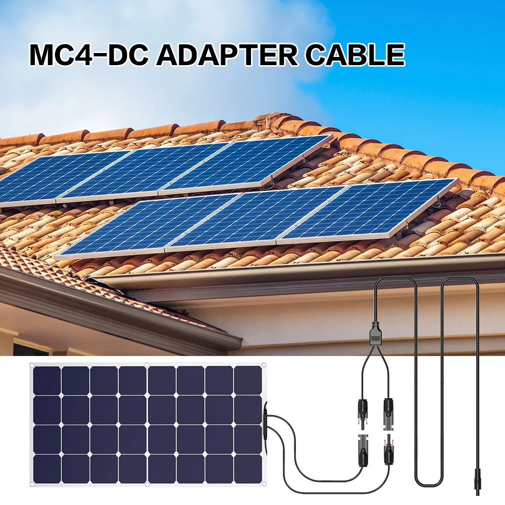 ALLPOWERS Солнечный Кабель 1 5 м 16AWG с гнездовым и штекерным разъемом DC мм x2.1мм