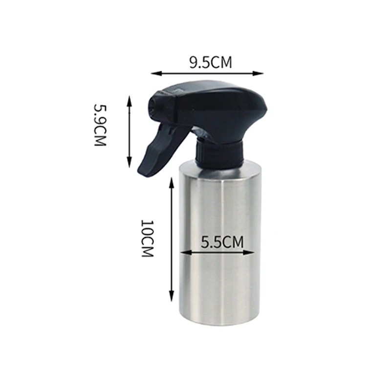 

Hot Stainless Steel Oil Spray Bottle Sprayer Portable for Kitchen BBQ Cooking Camping FQ-ing