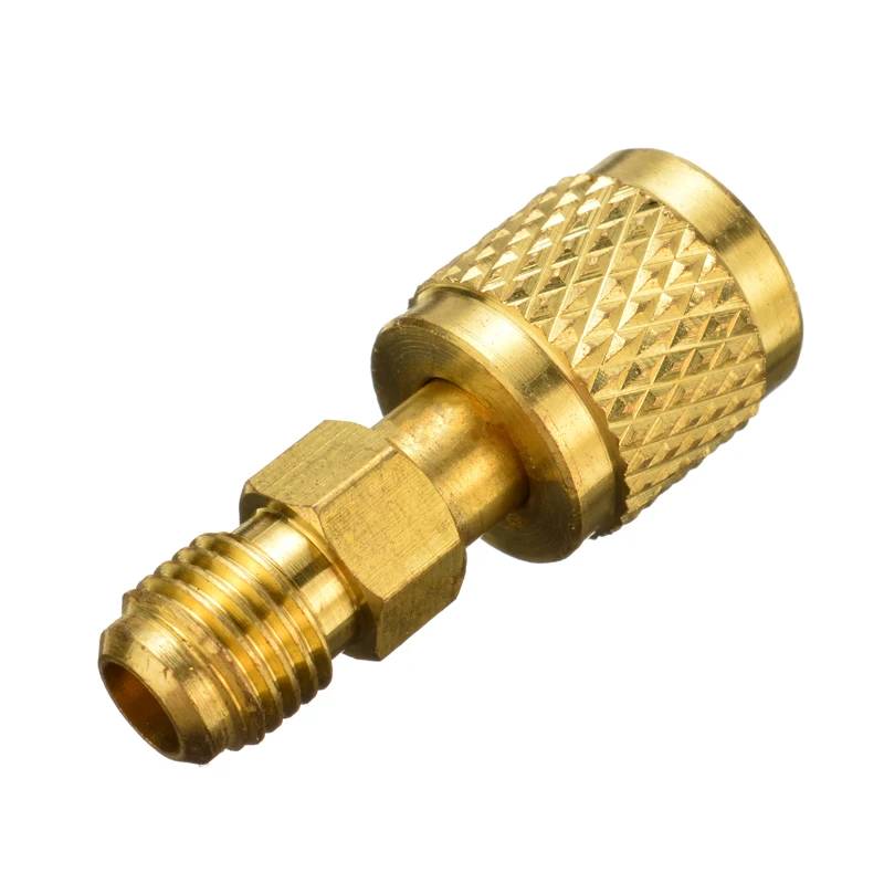 1/4 &quotR410A латунный адаптер Mayitr Male SAE to 5/16&quot Женский зарядный шланг насос для