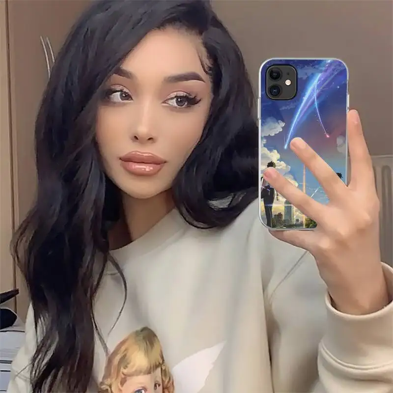 

Japan Anime Your Name Kimi no Na wa Phone Case For iphone 12 mini 5 5s 5c se 6 6s 7 8 plus x xs xr 11 pro max