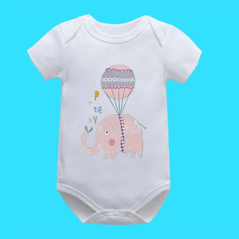 

Newborn Bodysuit Baby Babies Bebes Clothes Short Sleeve Cotton Printing Infant Clothing 0-24 Months