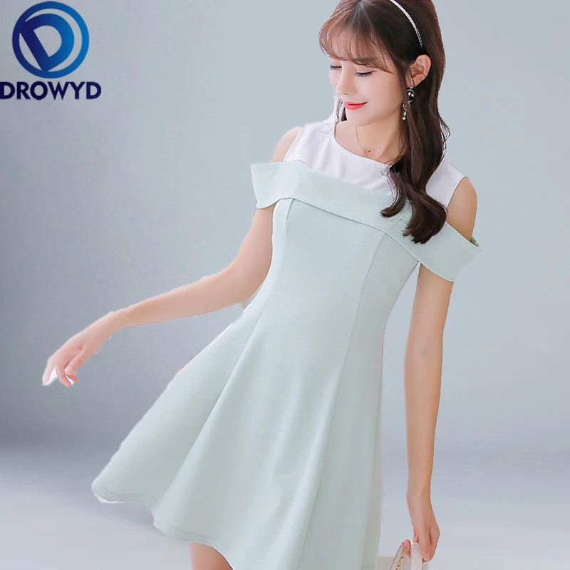 

Summer Pink Sexy Beach Mini Dress Women 2020 Fashion Beautiful Short-sleeve O-neck A-line Thin Boho Party Green Dresses Vestidos