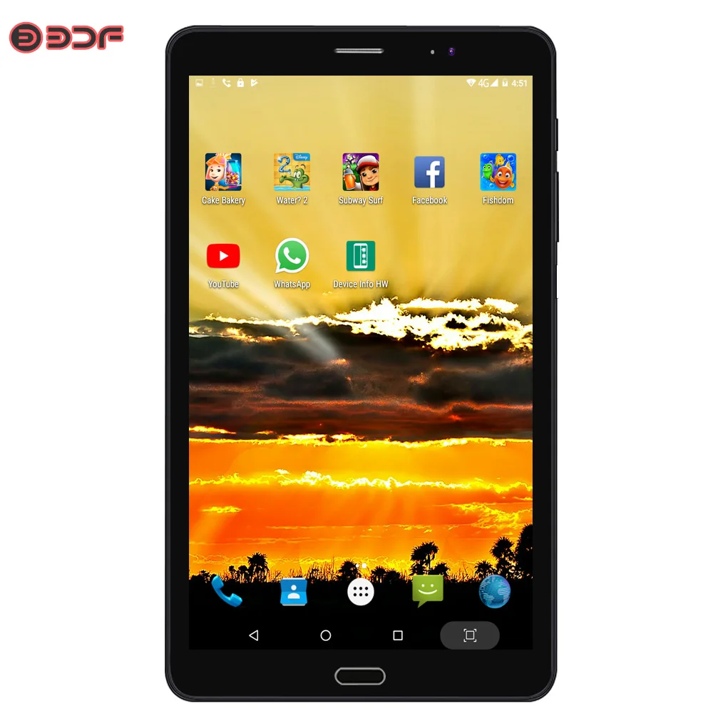 Новый 8 дюймовый планшетный ПК 3G четырехъядерный 2G 1 + 32G Android 6 0 две sim карты Wi Fi IPS HD