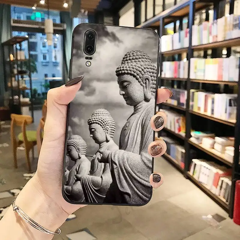 

Shakyamuni Buddhist art high quality Phone Case For Huawei honor Mate P 10 20 30 40 Pro 10i 9 10 20 8 x Lite