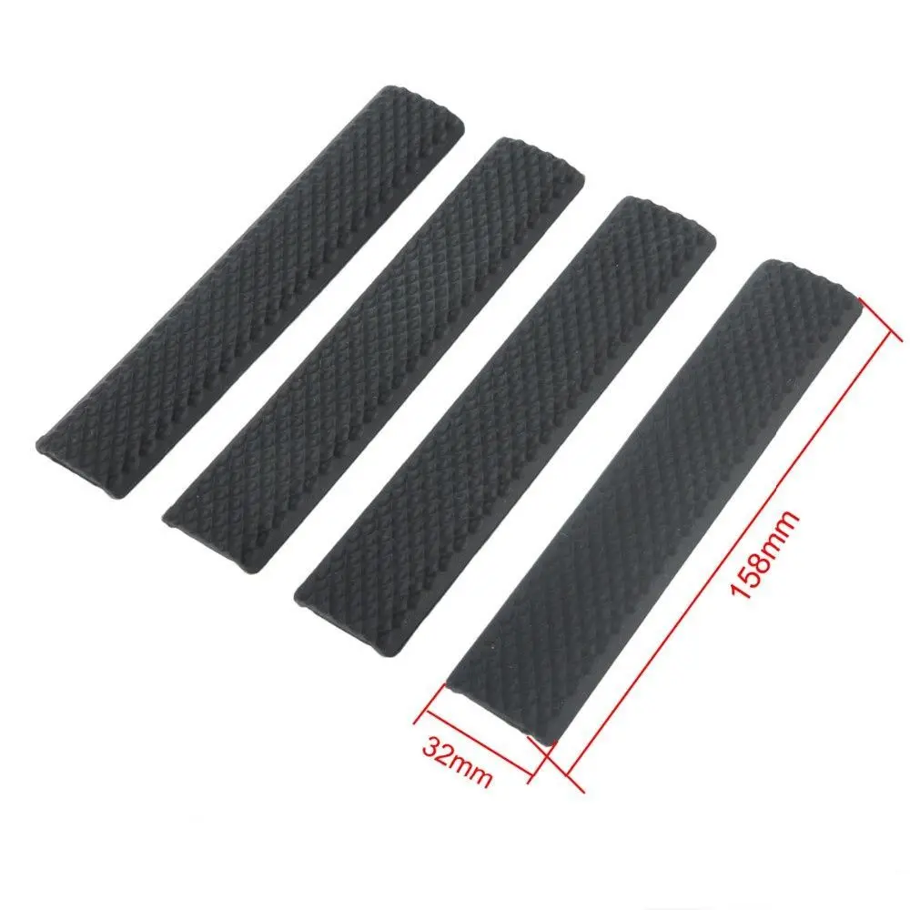 4 шт./упак. направляющая для ствольной накладки Чехлы из мягкой резины рука