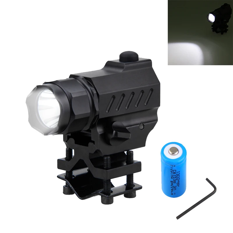 Светодиодный светильник XM L T6 для ружья 3 лм тактический охотничий фонарик с