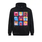 Мужские толстовки Gto Onizuka с 3D изображением лиц, толстовка с круглым вырезом и капюшоном в японском стиле Харадзюку