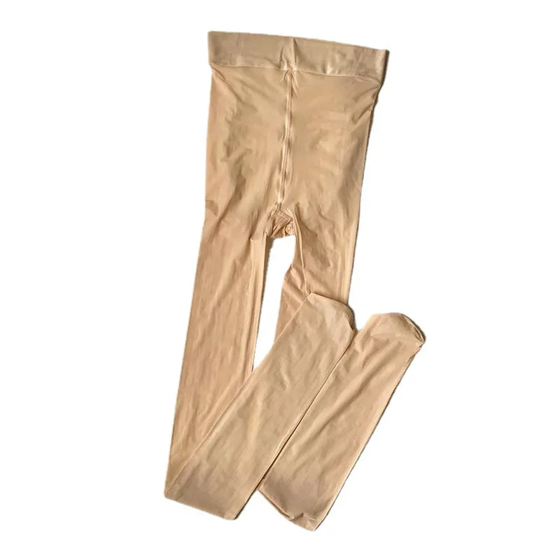 Новинка ультратонкие Волшебные эластичные колготки 10D блестящие с защитой от