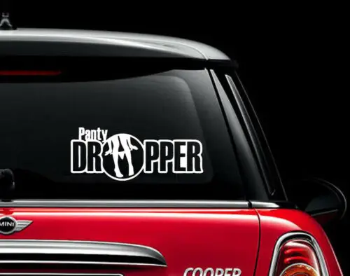 Пипетка для трусиков Веселая наклейка на авто. JDM Дрифтинг гоночный грузовик