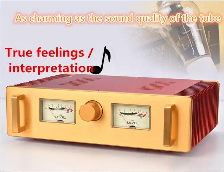 Высококачественный капот 1969 усилитель аудио HiFi стерео 15 Вт+ 15 Вт чистый класс усилитель мощности