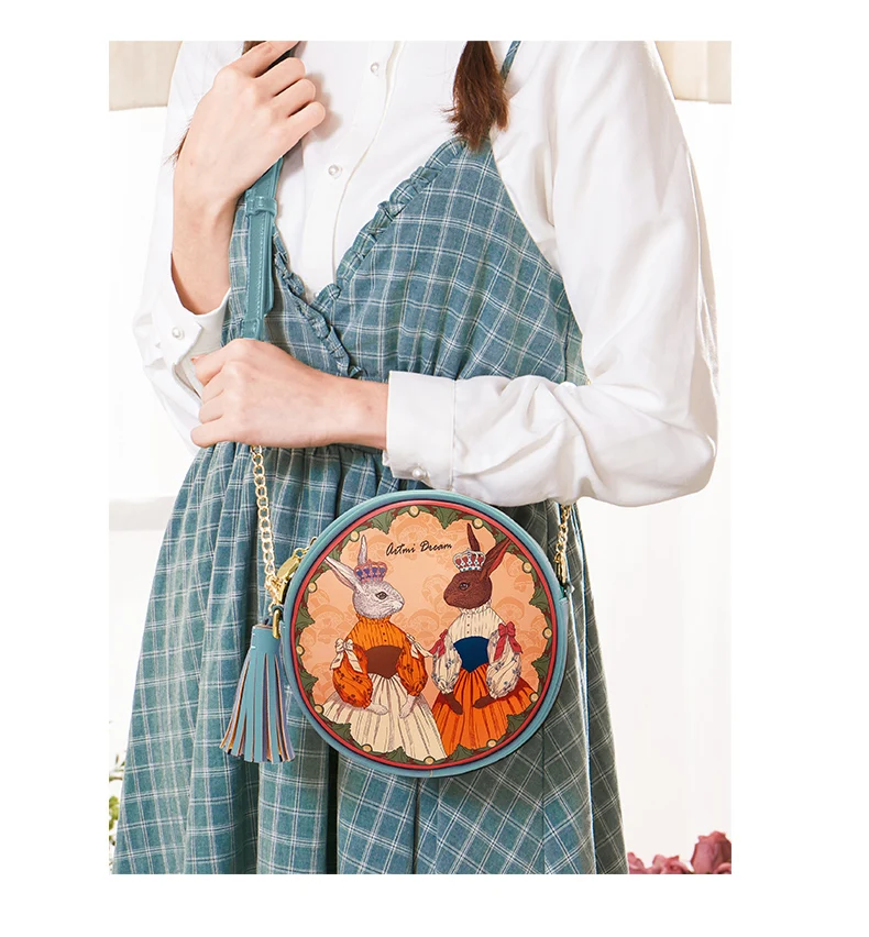 Messenger Bag Purses and Handbags Crossbody Bags for Women Handbag Bags Handbags and Purses Girl Shoulder Bag Braccialini Rabbit
