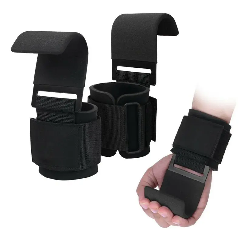 Профессиональные подтягивающие перчатки для тяжелой атлетики на запястье