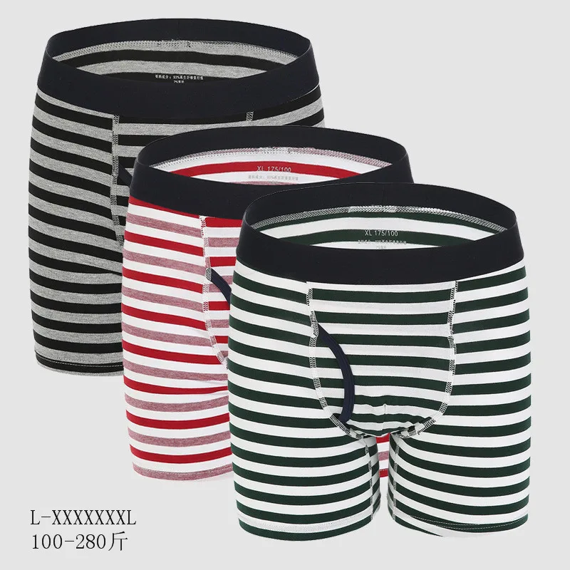 

3Pcs Long Men Boxer Underwear Men Underware Boxer Shorts Mens Cotton Long Leg Boxers Underpants for Brand Sexy Pouch Panties