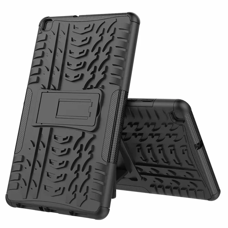 Чехол для планшета samsung Tab A 8,0 дюймов T290 T295 T297 задняя крышка 2 в 1 силиконовый мягкий жесткий чехол с подставкой