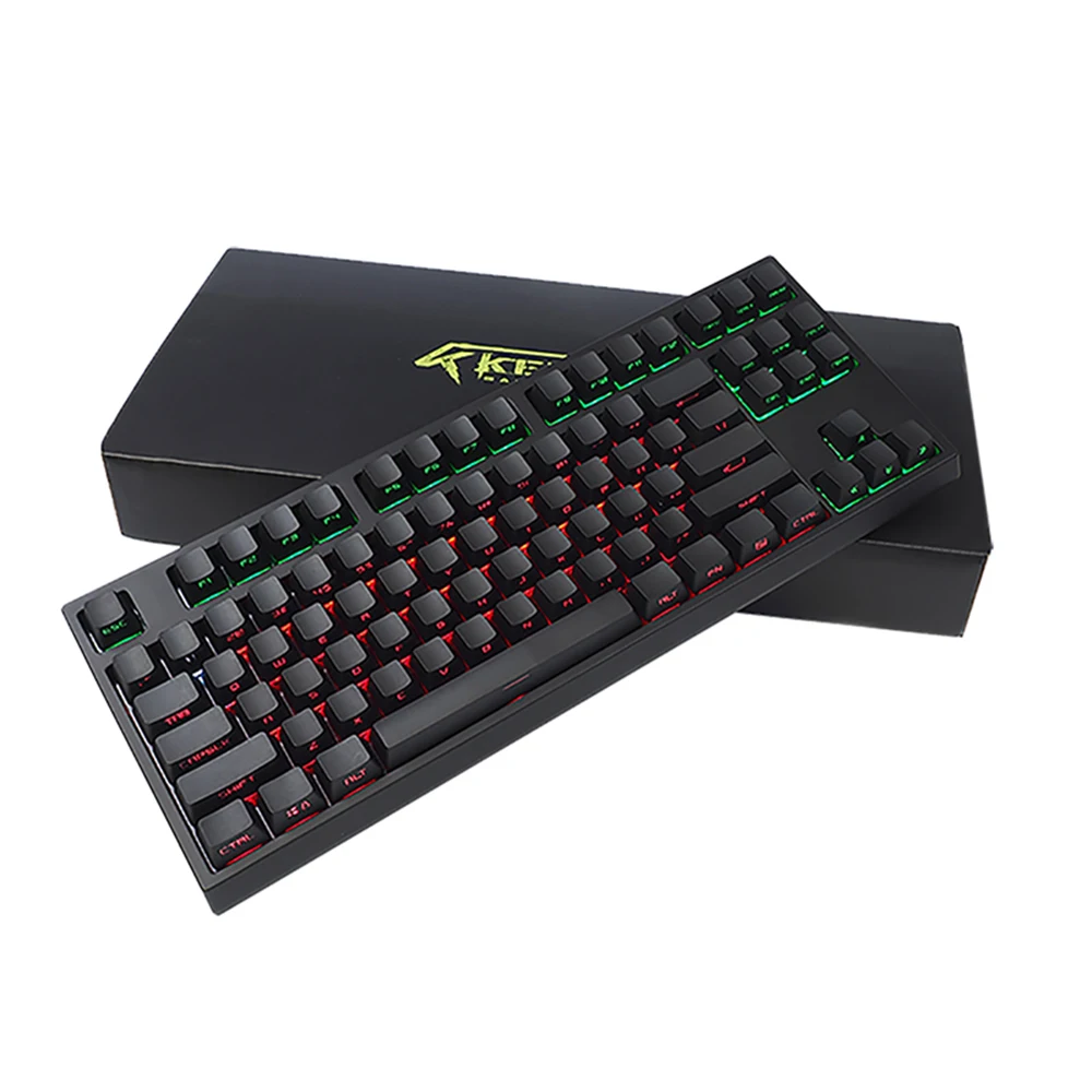 87 RGB Keycool PBT боковая подсветка Keycap Gateron переключатели игровая механическая
