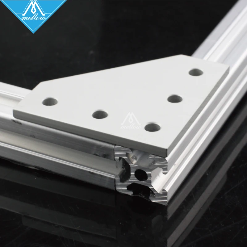 1 шт. L-образный 2020 алюминиевый профиль интерьерный угловой разъем Соединительный