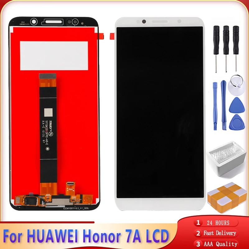 5 45 &quotдля HUAWEI Honor 7A Русская версия DUA-L22 ЖК-дисплей с сенсорным экраном дигитайзер