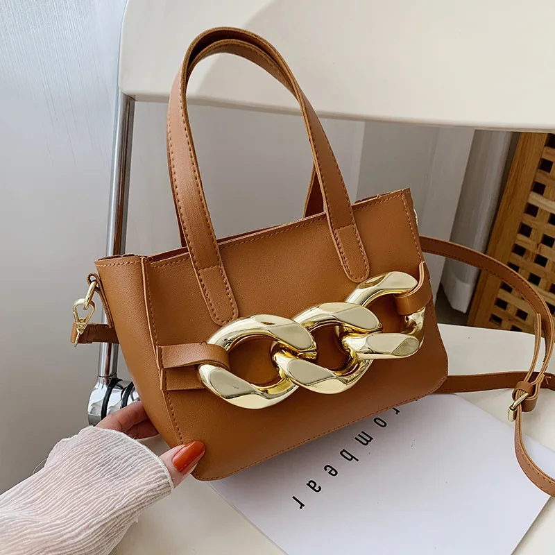 

Bolso de diseñador de lujo de pana para mujer, bandolera pequeña cuadrada de un solo hombro con hebilla de Color sólido