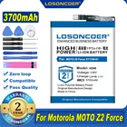100% Оригинальный LOSONCOER 3700mAh HD40 SNN5987A Аккумулятор для Motorola MOTO Z2 Force XT1789-010305 Мобильный телефон батареи