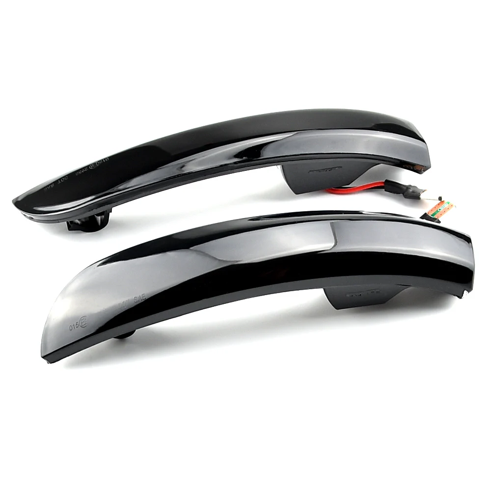 

Flowing Water Blinker LED Dynamic Bicolor Turn Signal Light For Ford Kuga Escape EcoSport 2013-18 Side Mirror Flashing Indicator
