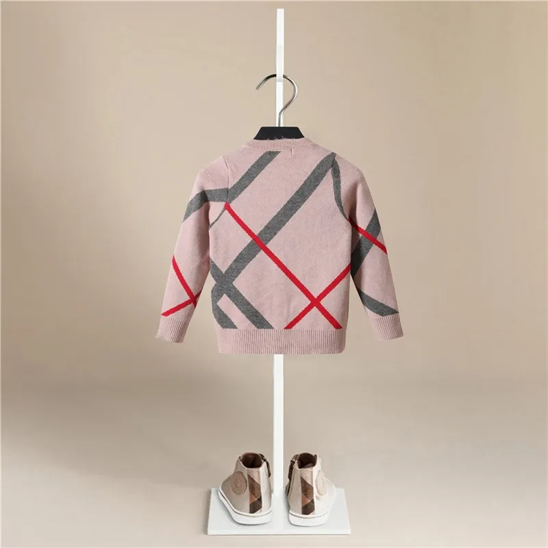 Новое поступление Свитер для мальчиков с длинным рукавом и О образным вырезом