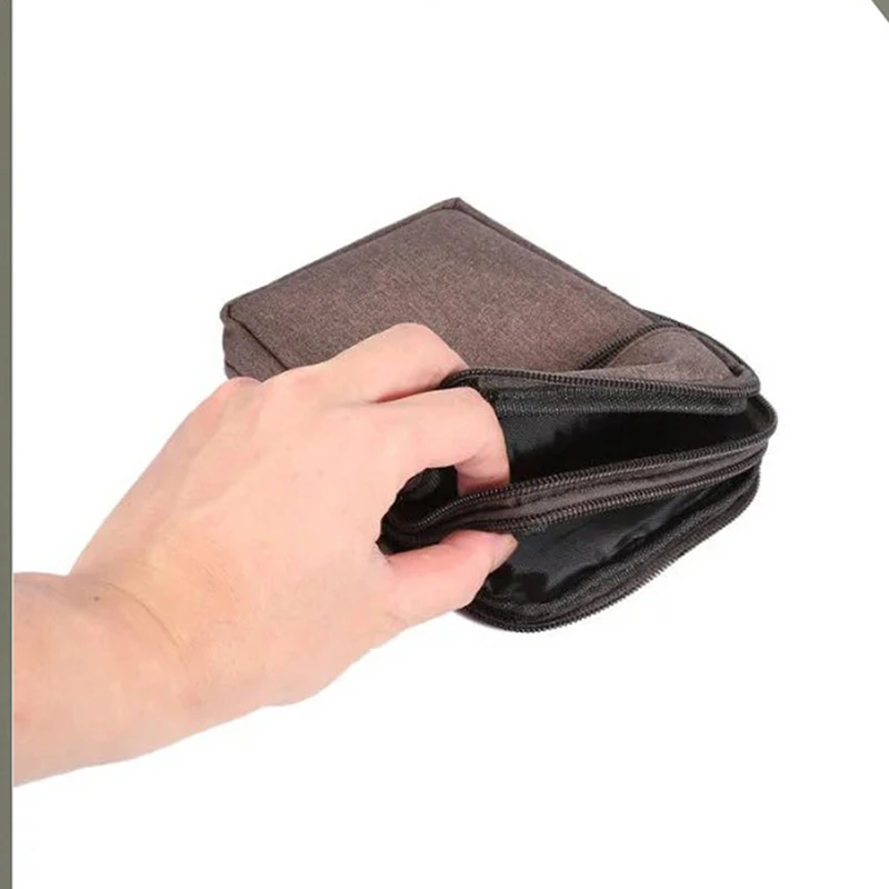 

Men Waist Bag Casual Durable Waist Pack Belt Canvas Multifunction Military Bag Zipper Waterproof Waist Bag For Outdoor Wear