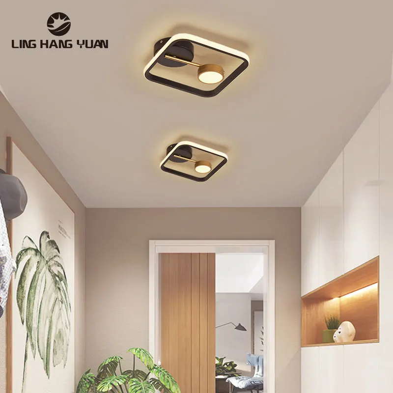 Современная светодиодная люстра 110 В 220 Потолочная светильник для гостиной