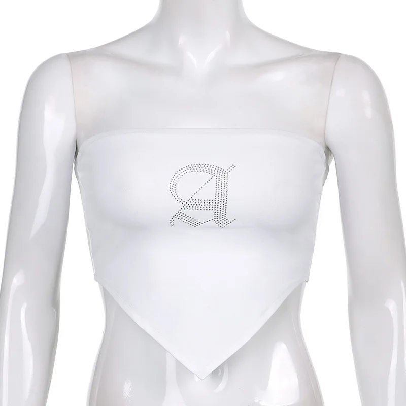 

Fashstreet Gothic Letter Printed Slim Navel Tank Tops Women Fashion O Neck Sleeveless Bodycon Crop Top Chic Street Sports Vest