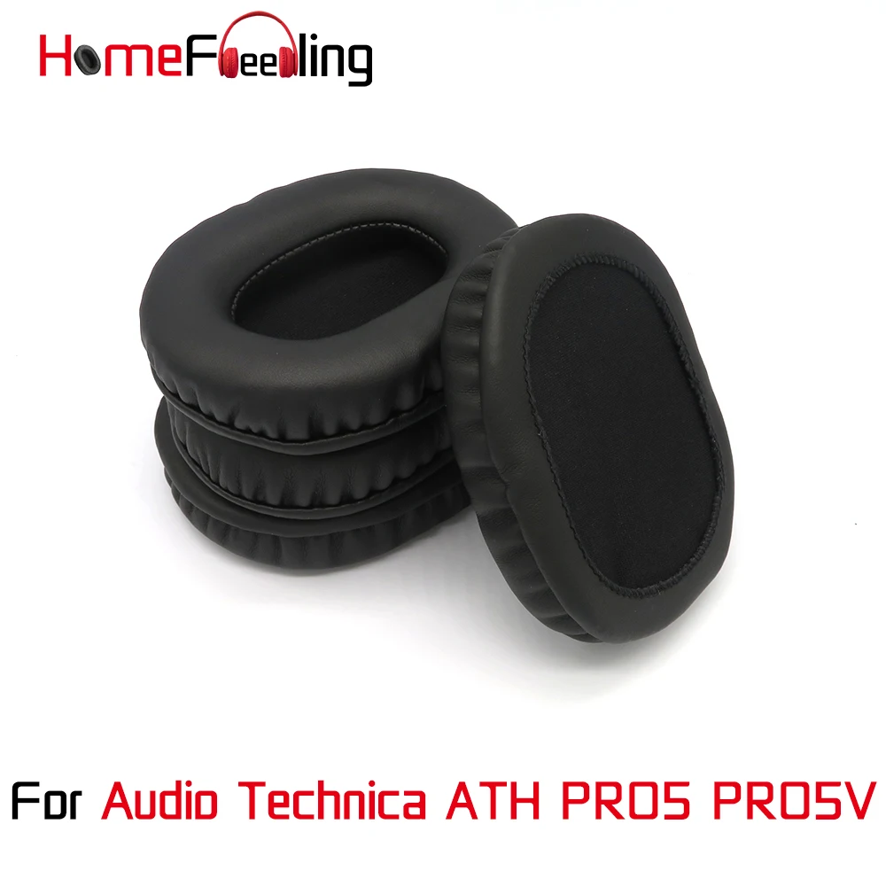 

Homefeeling Ear Pads For Audio Technica ATH PRO5 PRO5V Earpads Round Universal Leahter Repalcement Parts Ear Cushions