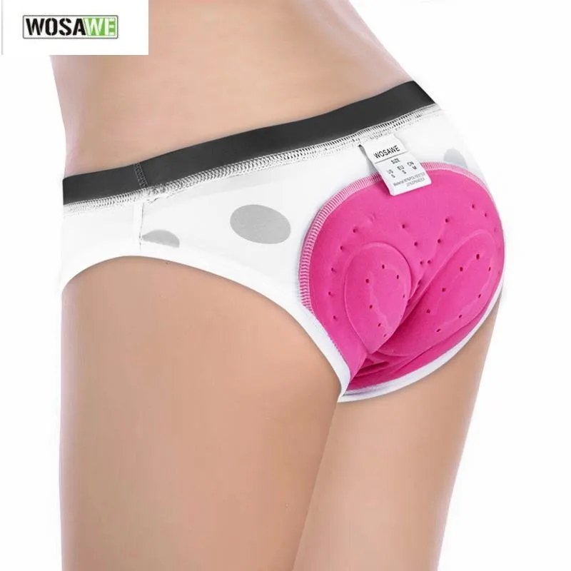 Велосипедные треугольные шорты WOSAWE нижнее белье велосипедные трусы женские с 3D