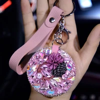 bling car keychain lanyard keychains women girls car key ring fashion key accessory keyrings gifts
