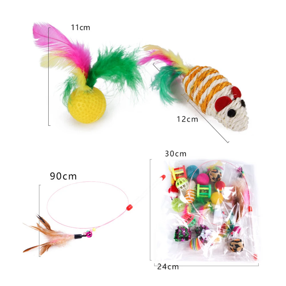 Домашние кошачьи игрушки мышь Форма шарики s котенок любимого питомца игрушка 20/24