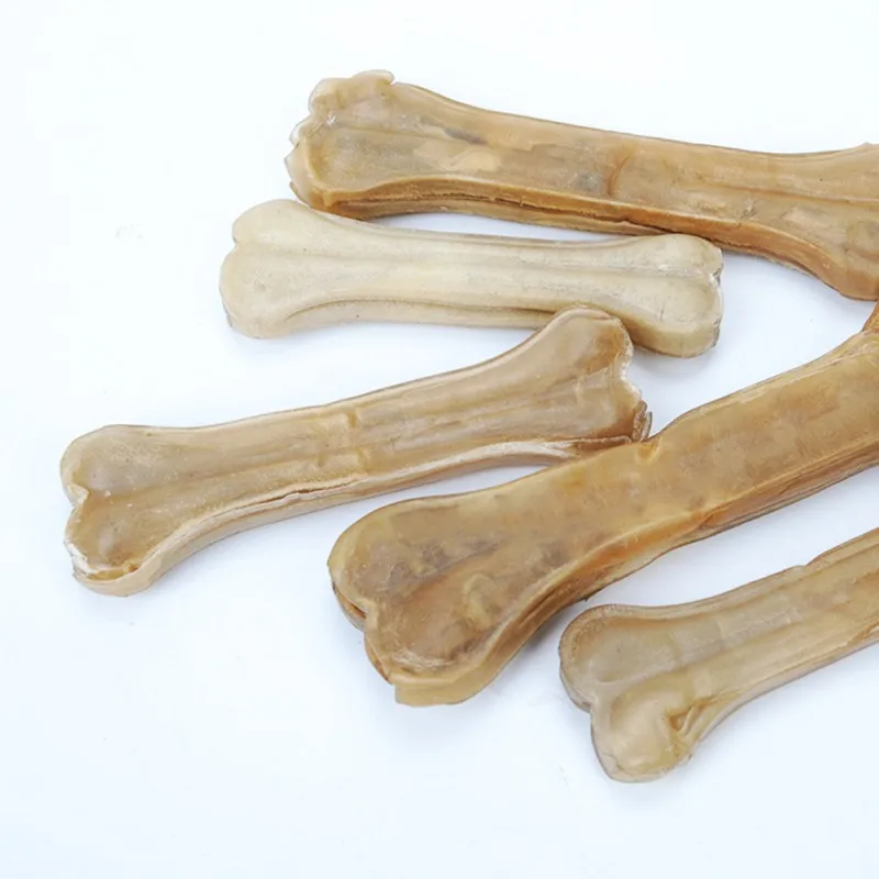 Воловья кожа прессования кости жевания прорезывания зубов палка закуски пищевая