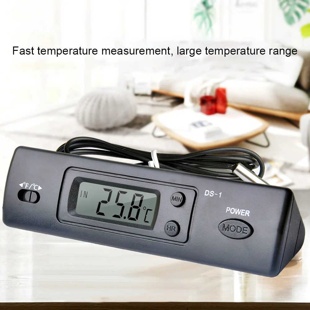 Новый термометр Многофункциональный ЖК дисплей 3D цифровой электронный