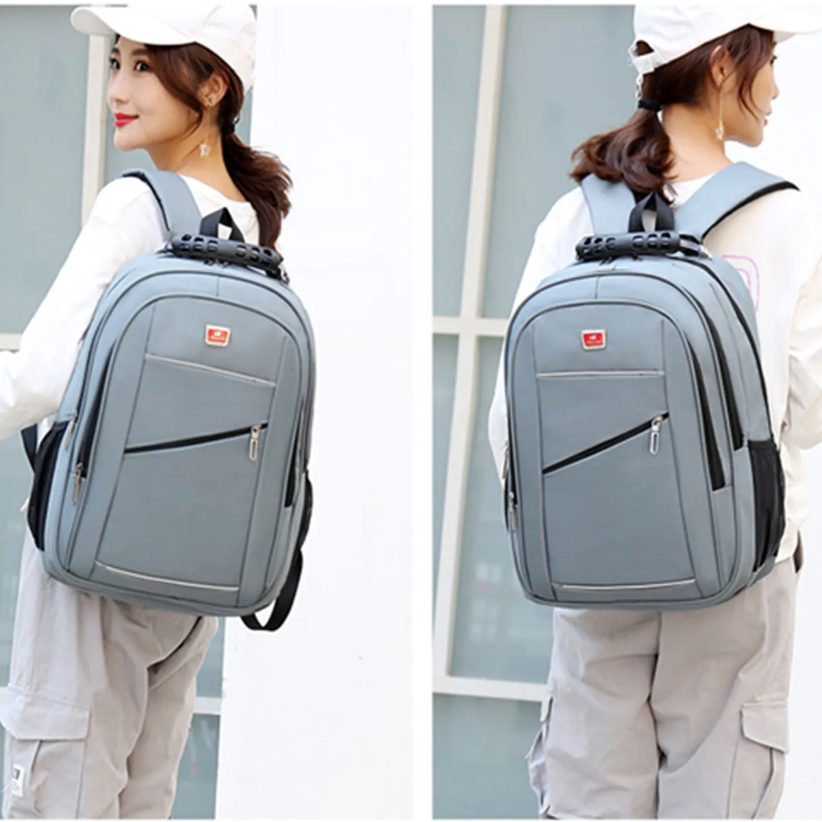 

15.6 inch Laptop Backpack Multifunctional Waterproof Multi-layer Travel School Bag Casual Male Bag Women Schoolbag Mochila