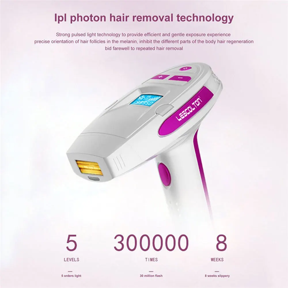Lescolton IPL эпиляция 2 в 1 постоянный лазерный эпилятор T006i лазерная эпиляция для бритья депилятор женское тело бикини депилятор
