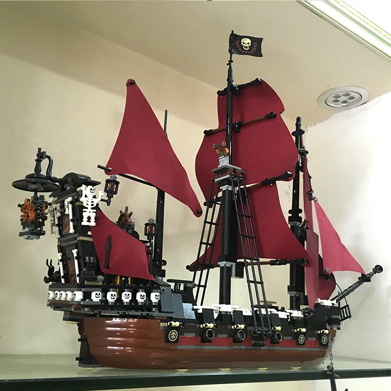 16009 серия фильмов Le After Pirates queen Number Alpinia 1151 шт Oxyphylla орфографические вставки сборные строительные блоки
