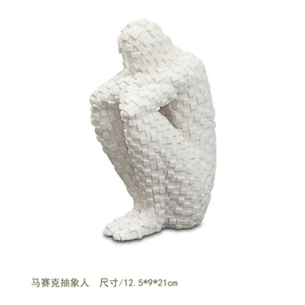 

Light luxury artistic creativity granule figure furnishing pieces of living room soft decoration household craft decorations 1
