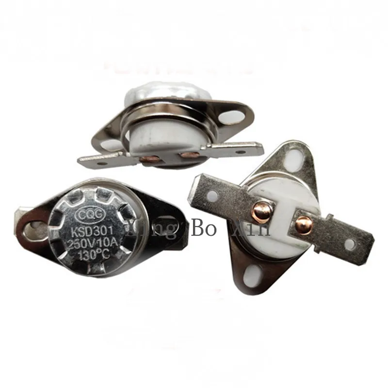

2pcs Temperature Switch Thermostat KSD301 (KSD302) 150 C NC