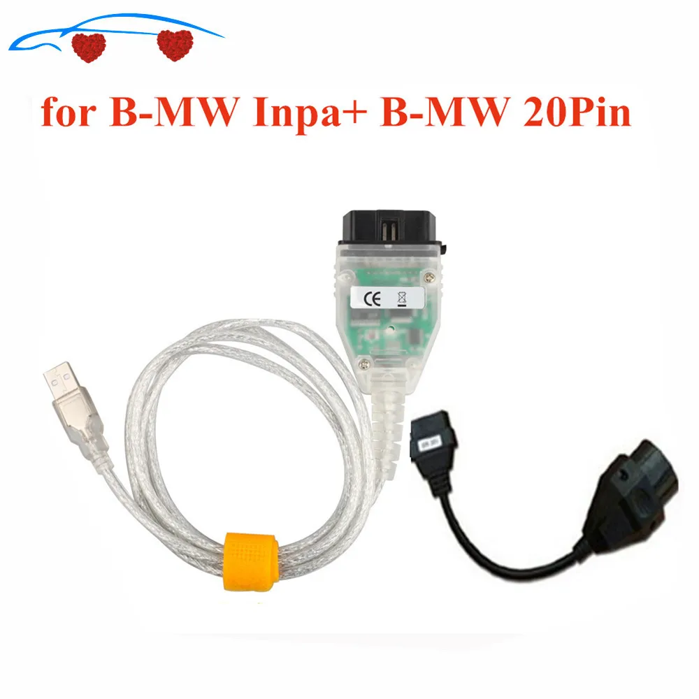 Горячая Распродажа Quality A ++ для INPA K + кабель DCAN USB интерфейс D CAN коннектор s B M W 20