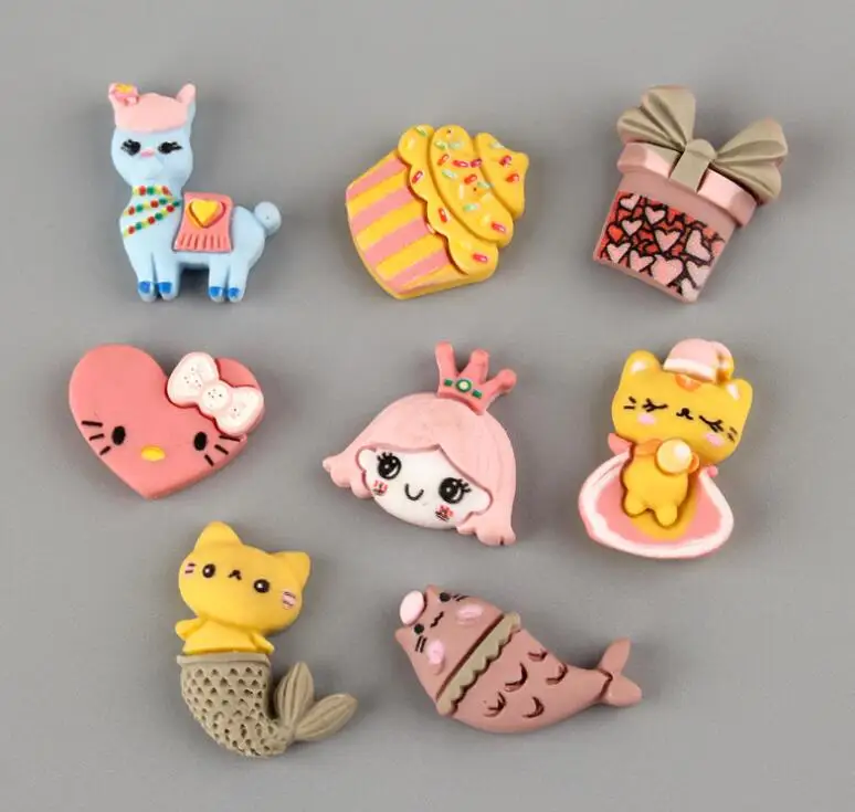 10 шт./лот кавайная принцесса с плоской задней стороной Новое поступление