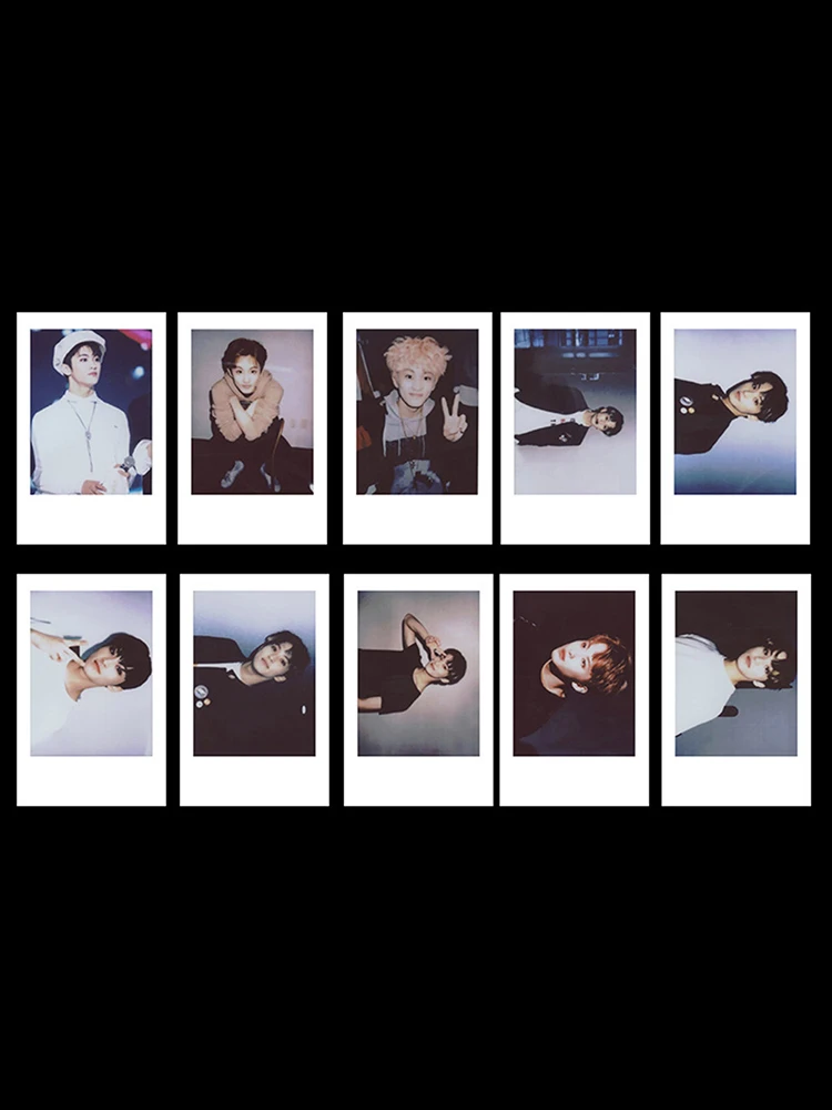 

10Pcs KPOP NCT 127 Paper Photo LOMO Card MARK Taeyong JaeHyun HAECHAN Photo Card Postcard Stationery Decoration Supplie Fan Gift