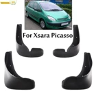 Брызговики для Citroen Xsara Picasso 2000-2012, грязеотталкивающие щитки