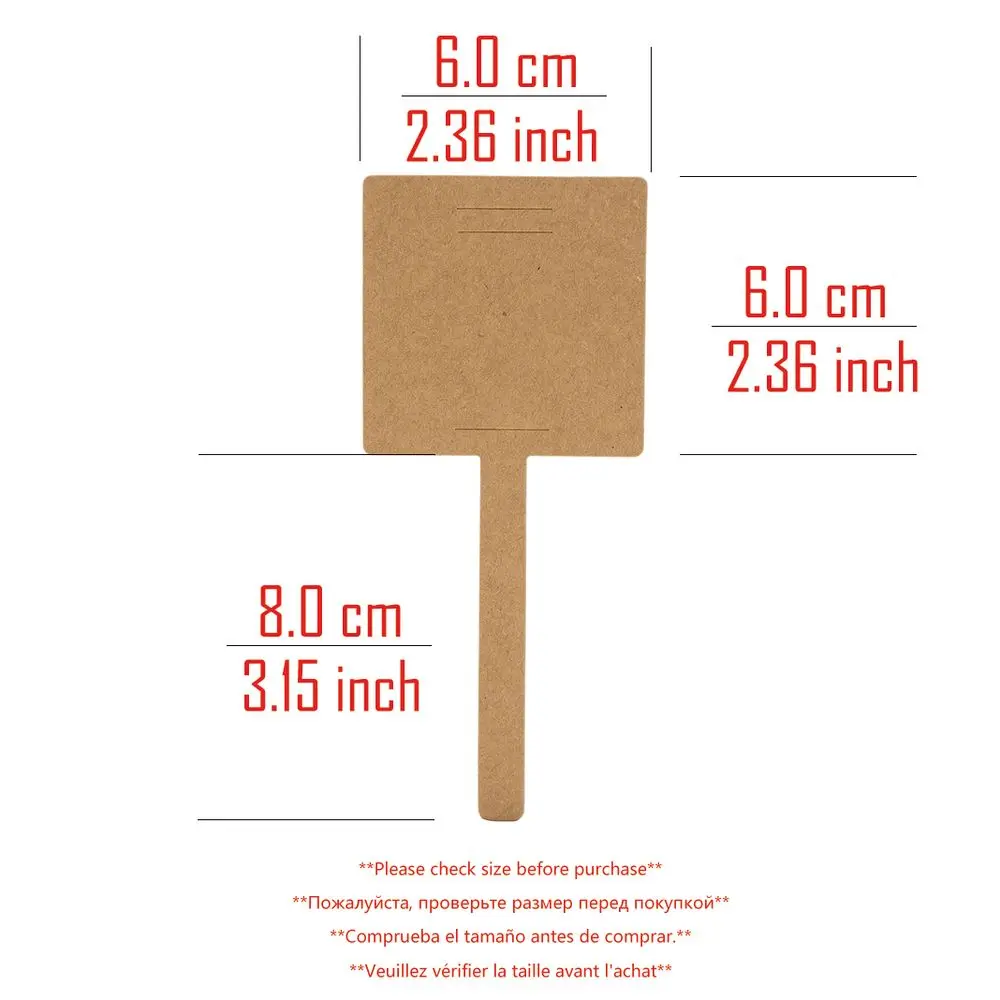 100 Pieces Black Brown Black Blank Paper Bangle Ring Cards Jewelry Holder Display Storage Packing Stand Accessories Wholesale