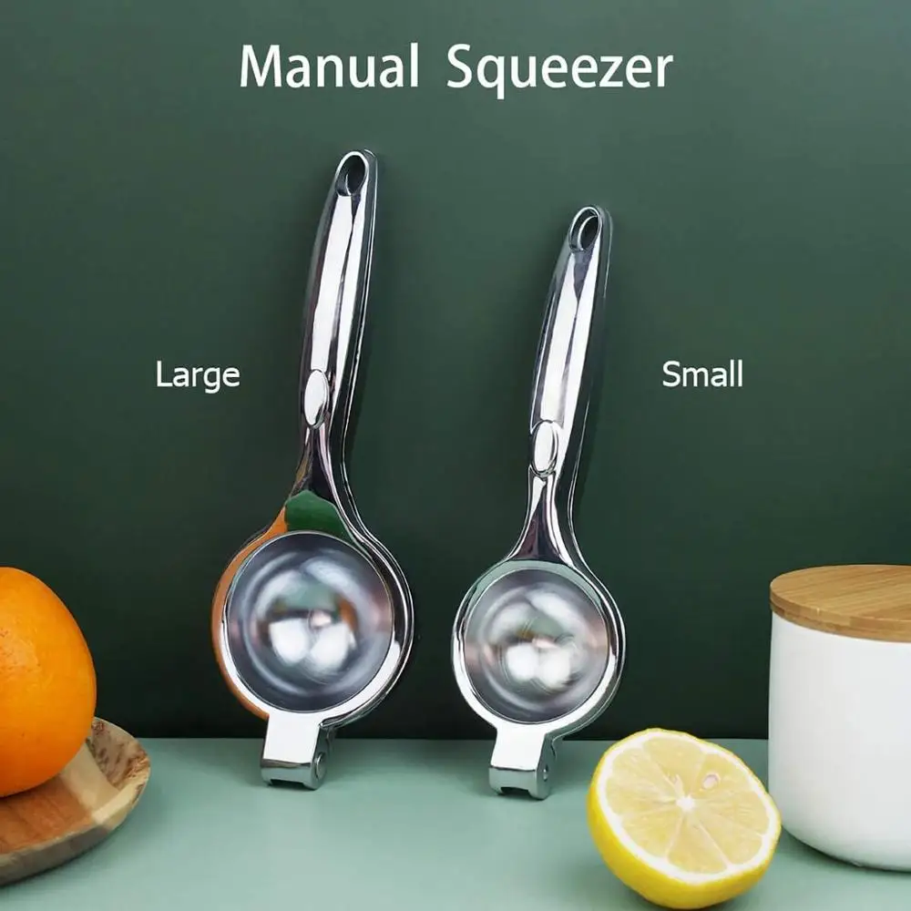 Ручная Соковыжималка для лимона из цинкового сплава прочная ручная