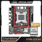 JINGSHA X79 M-S 2,0 материнская плата, 2 канала DDR3 64G ECC REG RAM с процессором E5 2640 V2, стандарт NVME M.2, комплект ЦП интерфейса