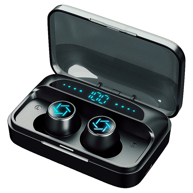 TWS-наушники с шумоподавлением Hi-Fi-стереозвук 9D Bluetooth 5 0 | Электроника