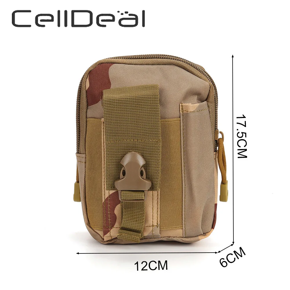 

Waist Pack Men's Casual Bag Travel Purse Waterproof Belt Zipper Tactical Outdoor Sport Fanny Multifunction Pack Phone Pocket