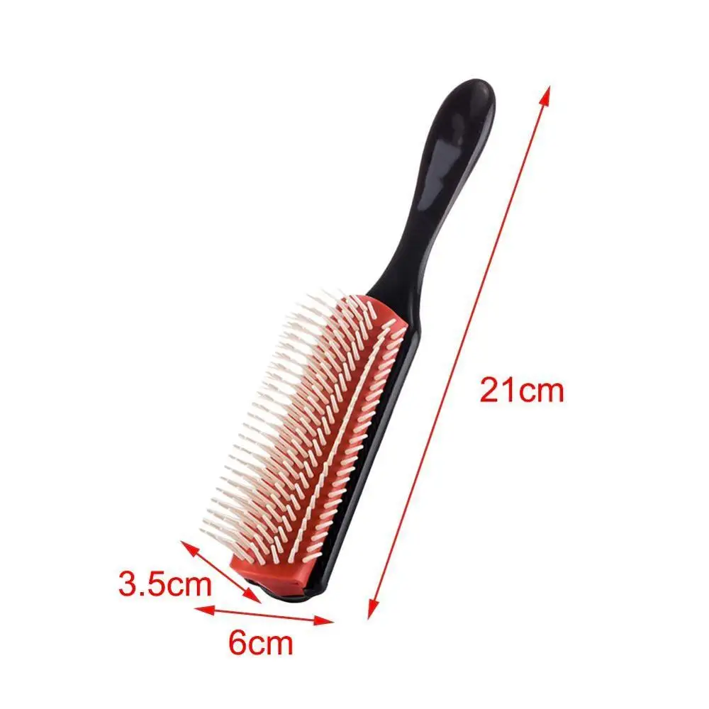 

1PC Hair Styling Brush Wheat Straw Detangle Hairbrush Salon Hairdressing Straight Curly Hair Comb Women Hair Brush Soft